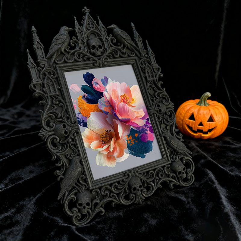Insta-trending Gothic Dark Frame | Dark Academia Dorm Decor, Durable, Lightweight