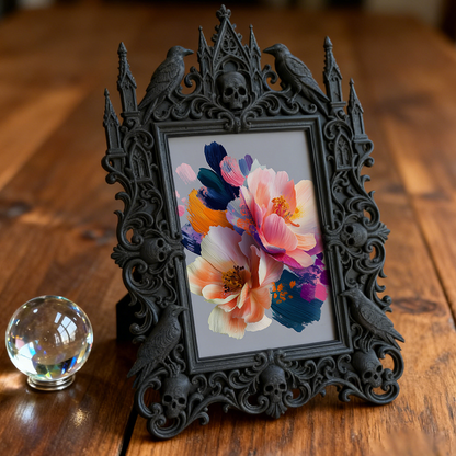Insta-trending Gothic Dark Frame | Dark Academia Dorm Decor, Durable, Lightweight