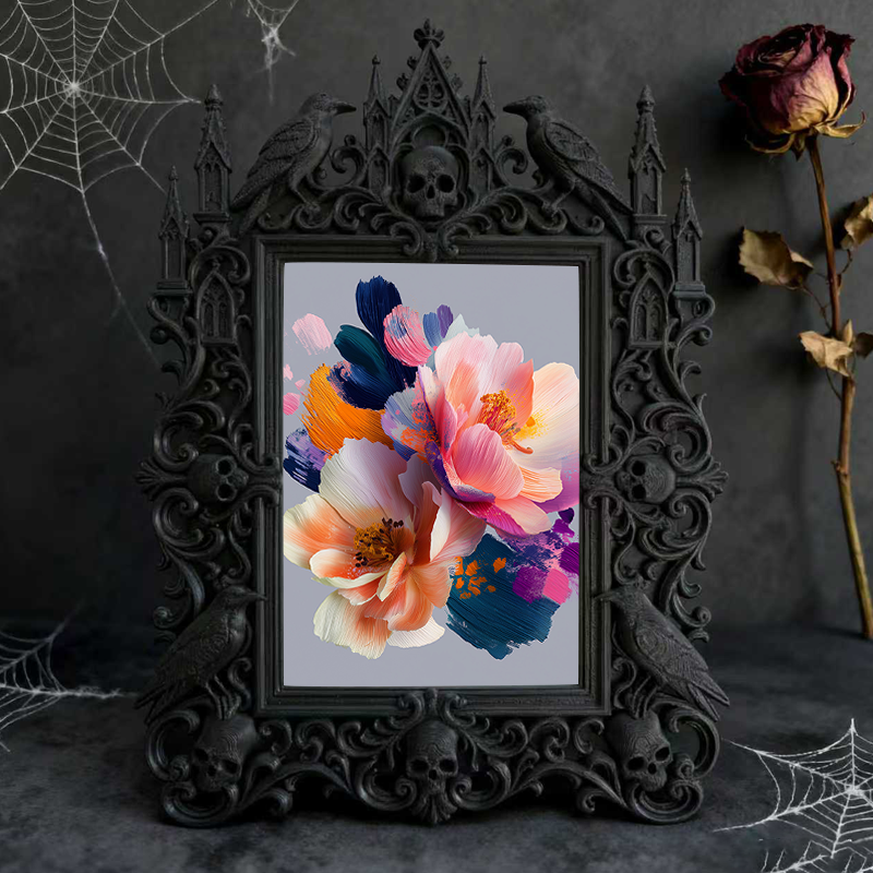 Insta-trending Gothic Dark Frame | Dark Academia Dorm Decor, Durable, Lightweight