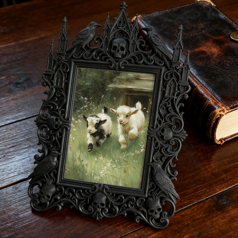 Bestselling-now Gothic Dark Frame | Witchy Crystal Shop Decor, Scratch-resistant
