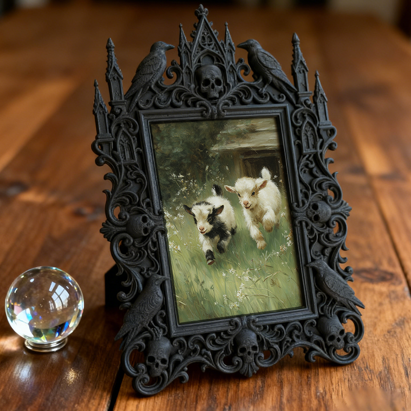 Bestselling-now Gothic Dark Frame | Witchy Crystal Shop Decor, Scratch-resistant