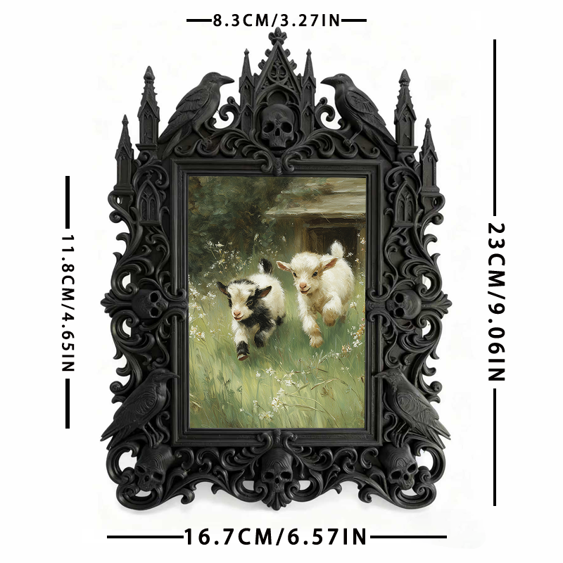 Bestselling-now Gothic Dark Frame | Witchy Crystal Shop Decor, Scratch-resistant