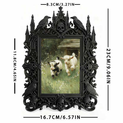 Bestselling-now Gothic Dark Frame | Witchy Crystal Shop Decor, Scratch-resistant