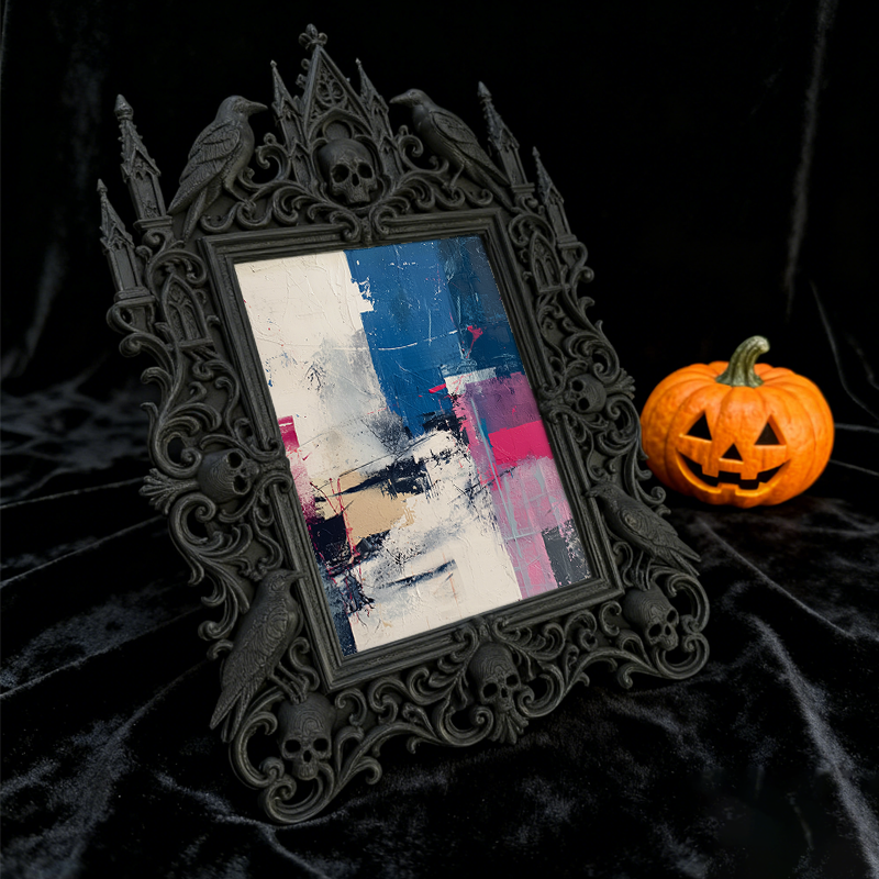 Rare-gem Gothic Dark Frame | Gothic Lash Studio Display, High-gloss