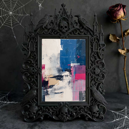 Rare-gem Gothic Dark Frame | Gothic Lash Studio Display, High-gloss