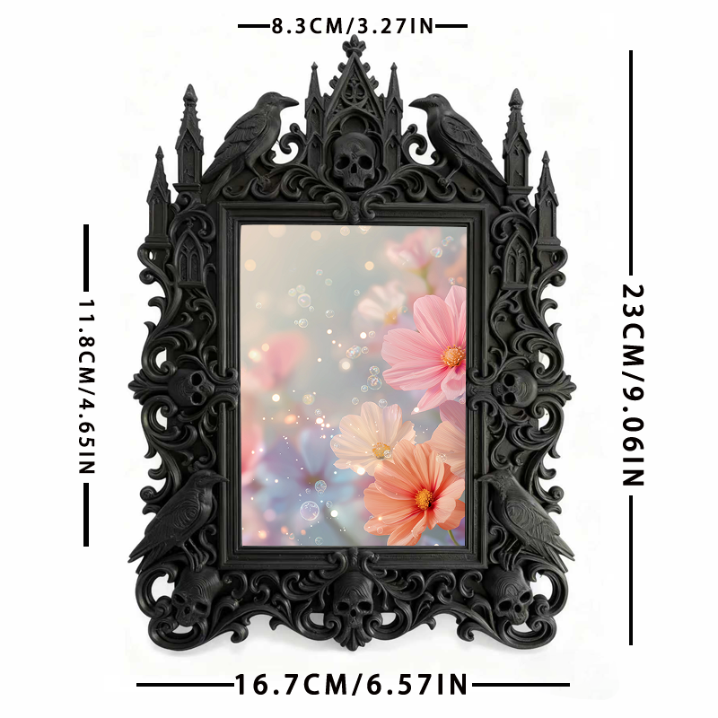 Luxe-dark Gothic Dark Frame | Vampire Cosplay Shop Decor, Artistic