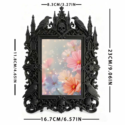 Luxe-dark Gothic Dark Frame | Vampire Cosplay Shop Decor, Artistic
