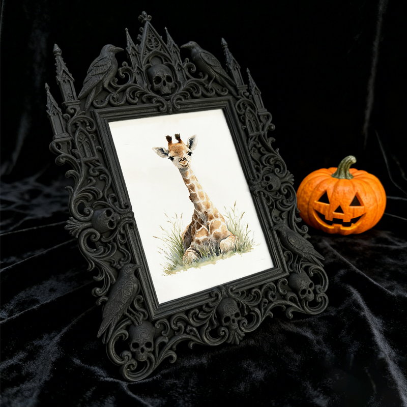 Top-pick Gothic Dark Frame | Vintage Horror Comic Shop Decor, Creative