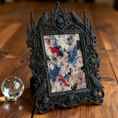 Fan-favorite Gothic Dark Frame | Gothic Pet Shop Decor, Cute, Sturdy