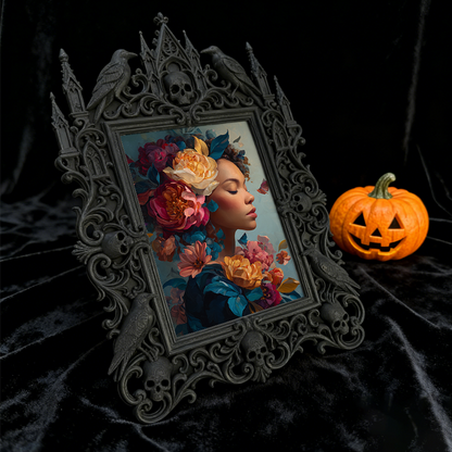 Shop-favorite Gothic Dark Frame | Witchy Tarot Party Decor, Durable