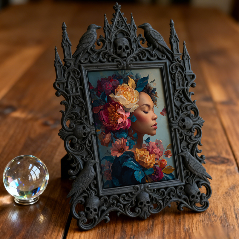 Shop-favorite Gothic Dark Frame | Witchy Tarot Party Decor, Durable