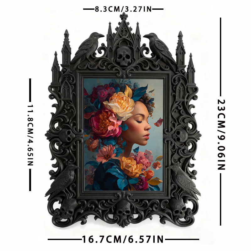 Shop-favorite Gothic Dark Frame | Witchy Tarot Party Decor, Durable