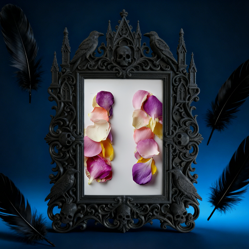 Trend-leading Gothic Dark Frame | Dark Academia Book Club Decor, Eco-friendly