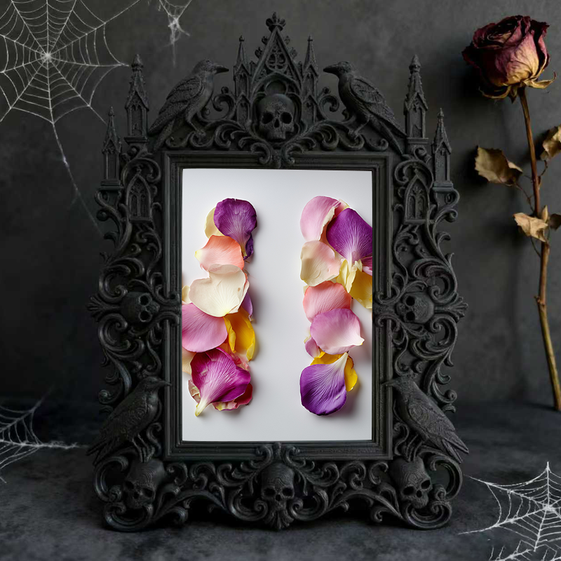 Trend-leading Gothic Dark Frame | Dark Academia Book Club Decor, Eco-friendly