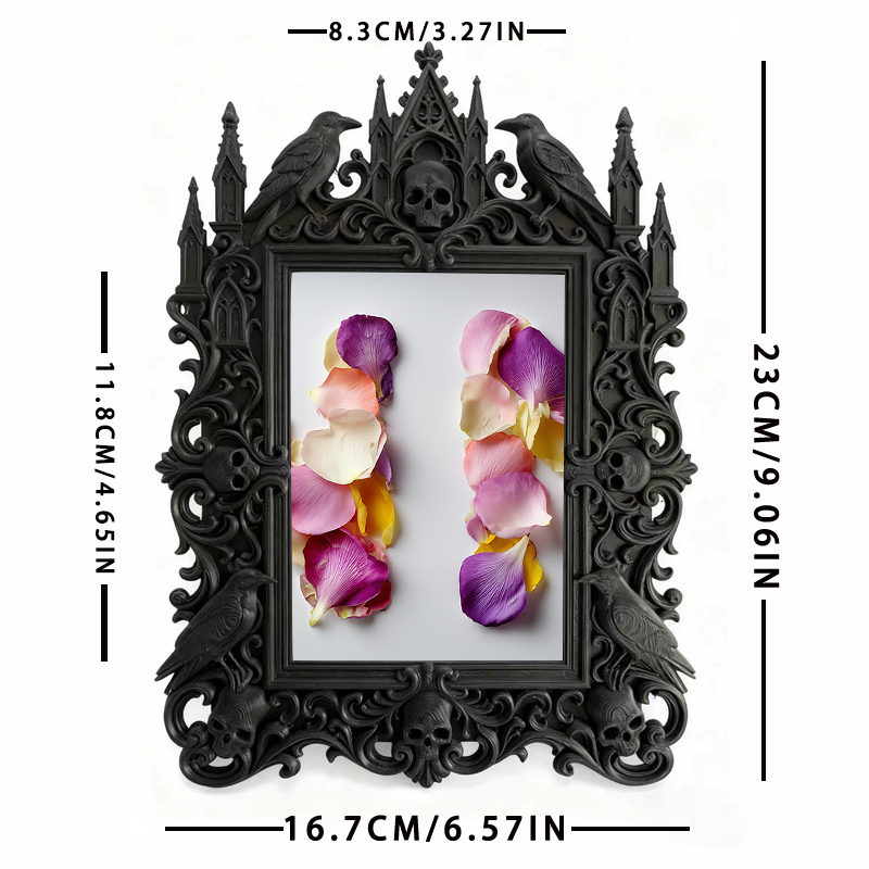 Trend-leading Gothic Dark Frame | Dark Academia Book Club Decor, Eco-friendly