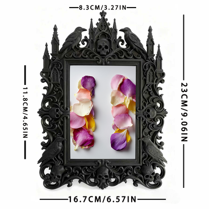 Trend-leading Gothic Dark Frame | Dark Academia Book Club Decor, Eco-friendly