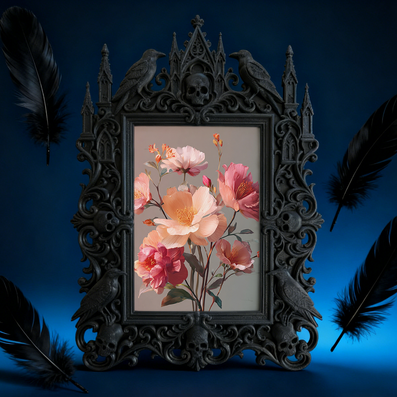 Customer-loved Gothic Dark Frame | Horror Movie Marathon Decor, Sturdy