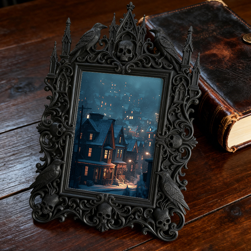 Sought-after Gothic Dark Frame | Vampire LARP Camp Decor, Portable