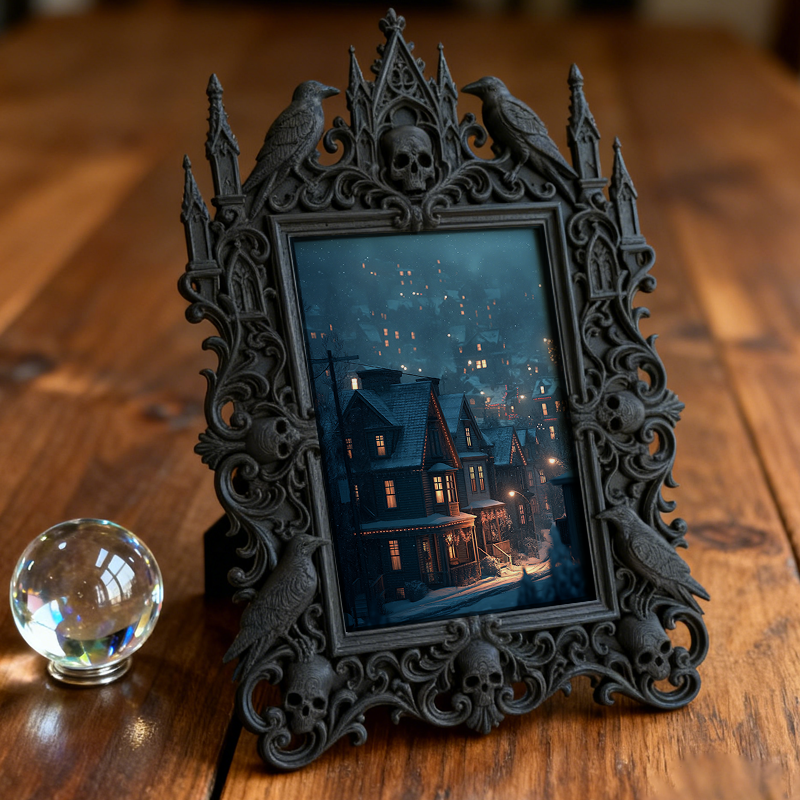 Sought-after Gothic Dark Frame | Vampire LARP Camp Decor, Portable