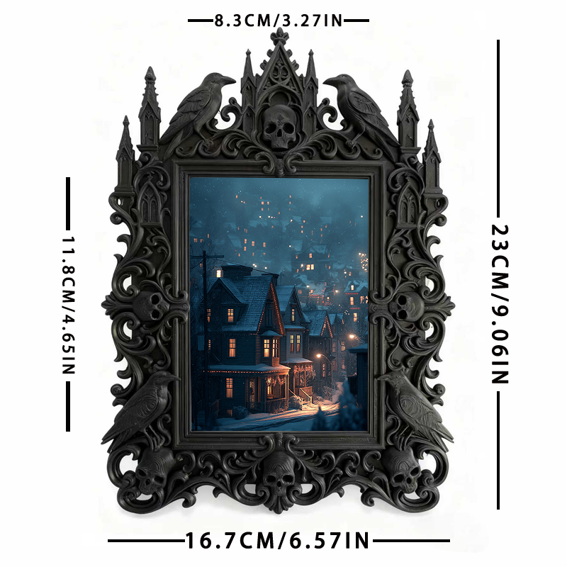 Sought-after Gothic Dark Frame | Vampire LARP Camp Decor, Portable