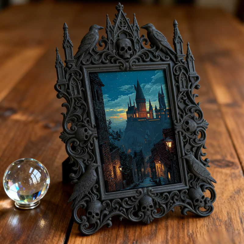 Shop-top-pick Gothic Dark Frame | Witchy Living Room Decor, Retro Plastic