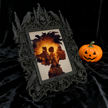Bestselling-essential Gothic Dark Frame | Gothic Basement Decor, Scratch-resistant