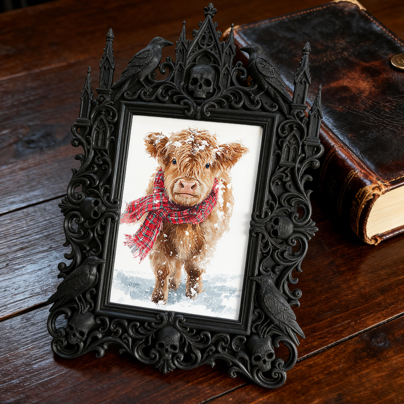 Highly-recommended Gothic Dark Frame | Dark Academia Study Decor, Eco-friendly