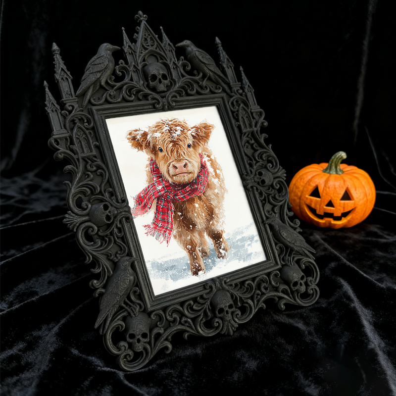 Highly-recommended Gothic Dark Frame | Dark Academia Study Decor, Eco-friendly