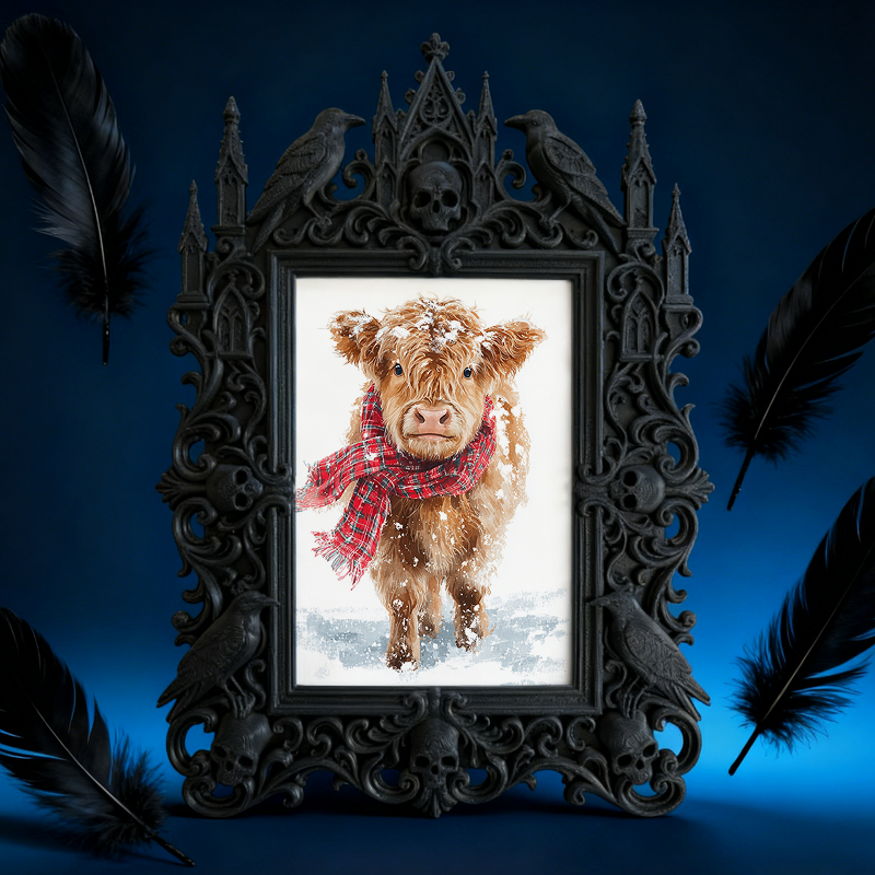 Highly-recommended Gothic Dark Frame | Dark Academia Study Decor, Eco-friendly