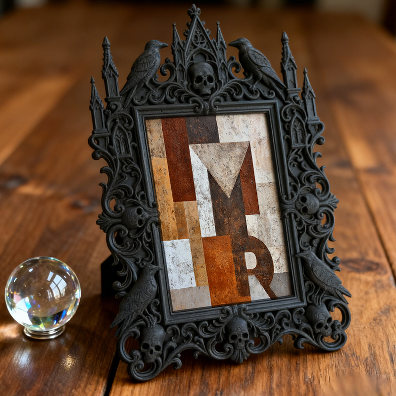 Trend-alert Gothic Dark Frame | Gothic Bathroom Decor, Slim