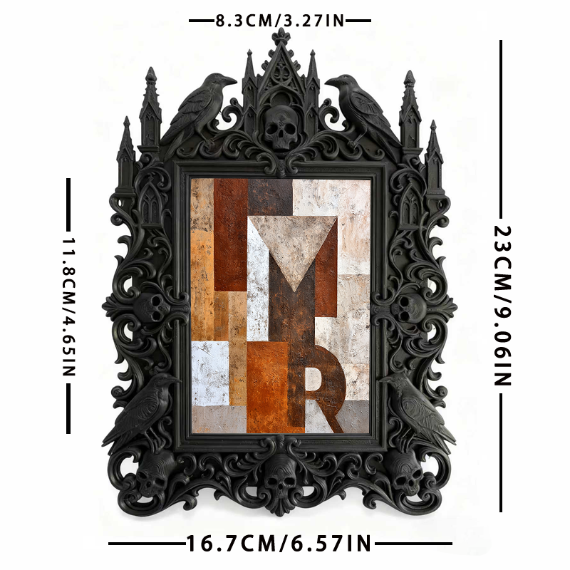 Trend-alert Gothic Dark Frame | Gothic Bathroom Decor, Slim