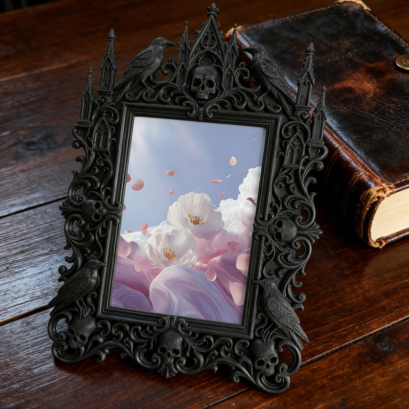 Must-snag Gothic Dark Frame | Werewolf Cabin Decor, Sturdy