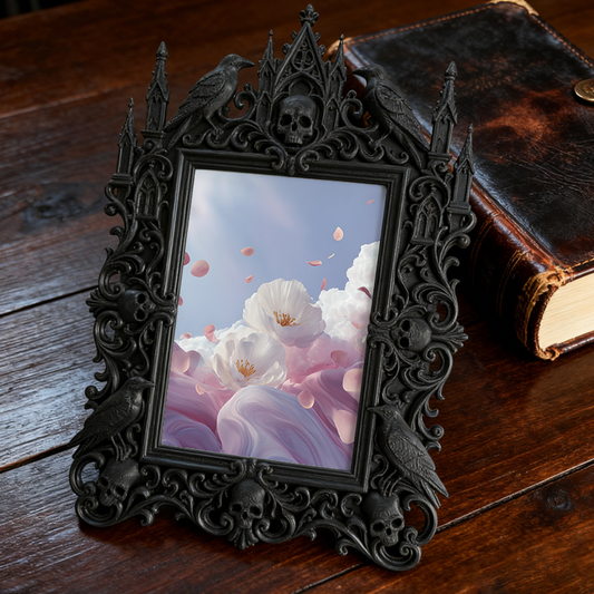 Must-snag Gothic Dark Frame | Werewolf Cabin Decor, Sturdy