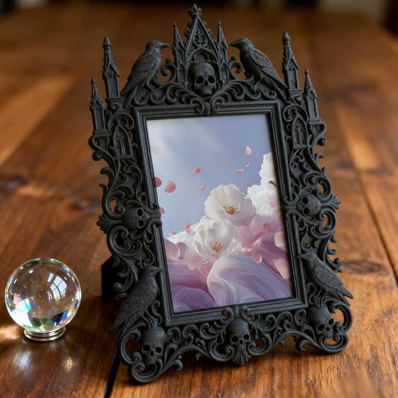 Must-snag Gothic Dark Frame | Werewolf Cabin Decor, Sturdy