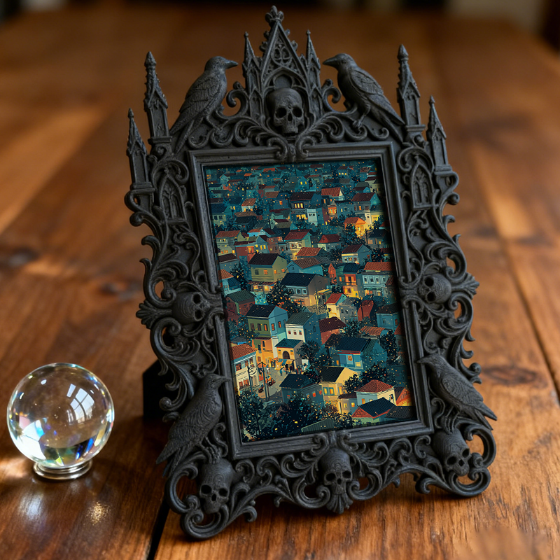 Rare-find Gothic Dark Frame | Gothic Kids’ Room Decor, High-gloss