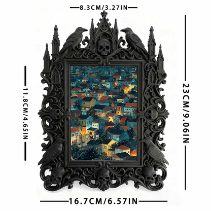 Rare-find Gothic Dark Frame | Gothic Kids’ Room Decor, High-gloss