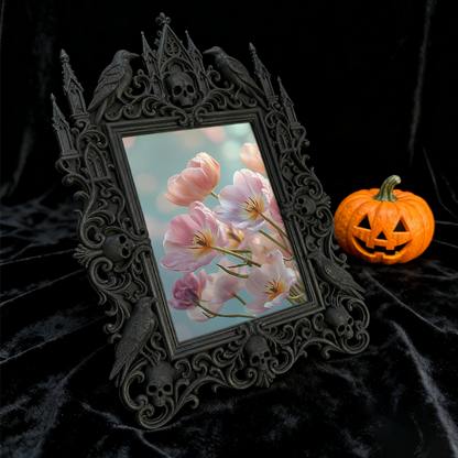 Customer-approved Gothic Dark Frame | Dark Academia Bookcase Decor, Practical