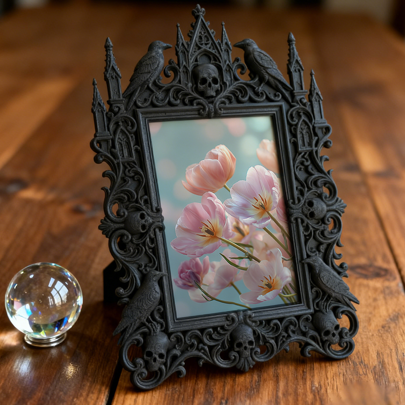 Customer-approved Gothic Dark Frame | Dark Academia Bookcase Decor, Practical