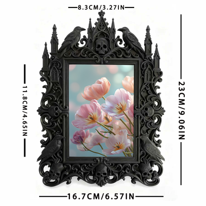 Customer-approved Gothic Dark Frame | Dark Academia Bookcase Decor, Practical