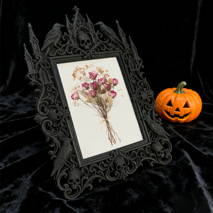 Hard-to-get Gothic Dark Frame | Witchy Kitchen Decor, Portable