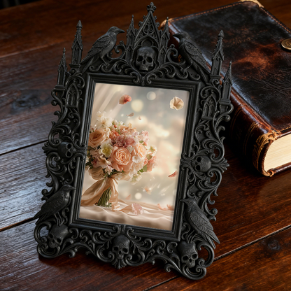 TikTok-famous Gothic Dark Frame | Gothic Front Porch Decor, Lightweight