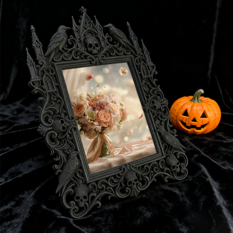 TikTok-famous Gothic Dark Frame | Gothic Front Porch Decor, Lightweight