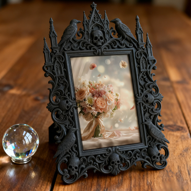 TikTok-famous Gothic Dark Frame | Gothic Front Porch Decor, Lightweight