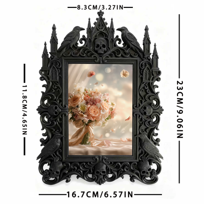 TikTok-famous Gothic Dark Frame | Gothic Front Porch Decor, Lightweight
