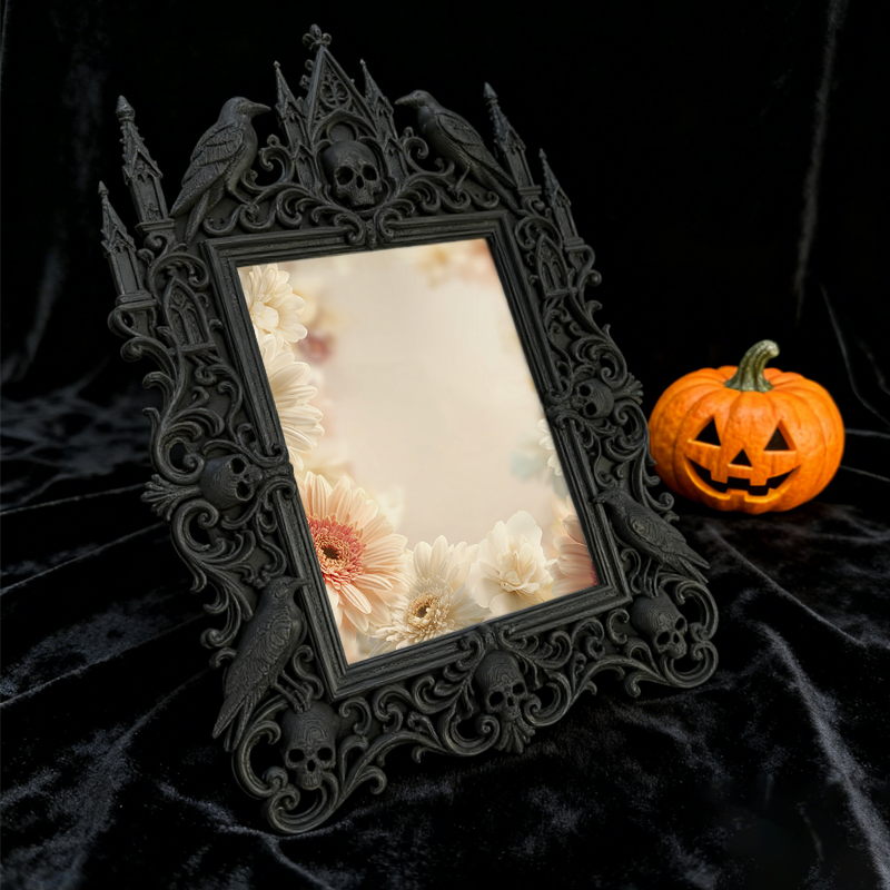 Bestselling-essential Gothic Dark Frame | Gothic Coffee Shop Decor, Elegant