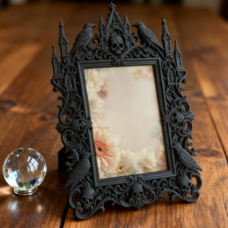 Bestselling-essential Gothic Dark Frame | Gothic Coffee Shop Decor, Elegant