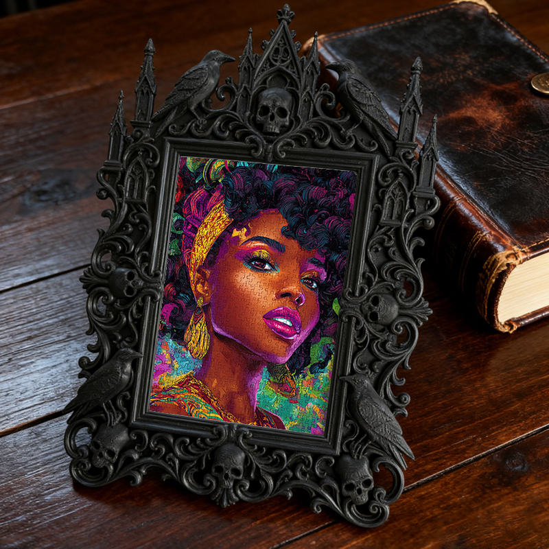 Shop-top-seller Gothic Dark Frame | Vampire Themed Board Game Night Prop, Retro Plastic