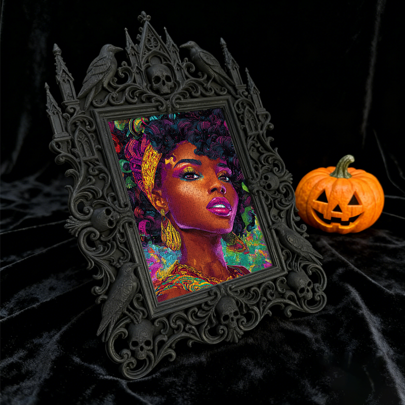 Shop-top-seller Gothic Dark Frame | Vampire Themed Board Game Night Prop, Retro Plastic