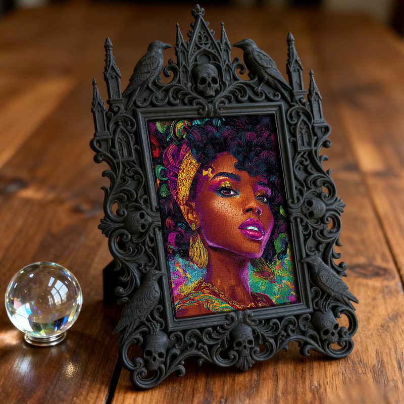 Shop-top-seller Gothic Dark Frame | Vampire Themed Board Game Night Prop, Retro Plastic