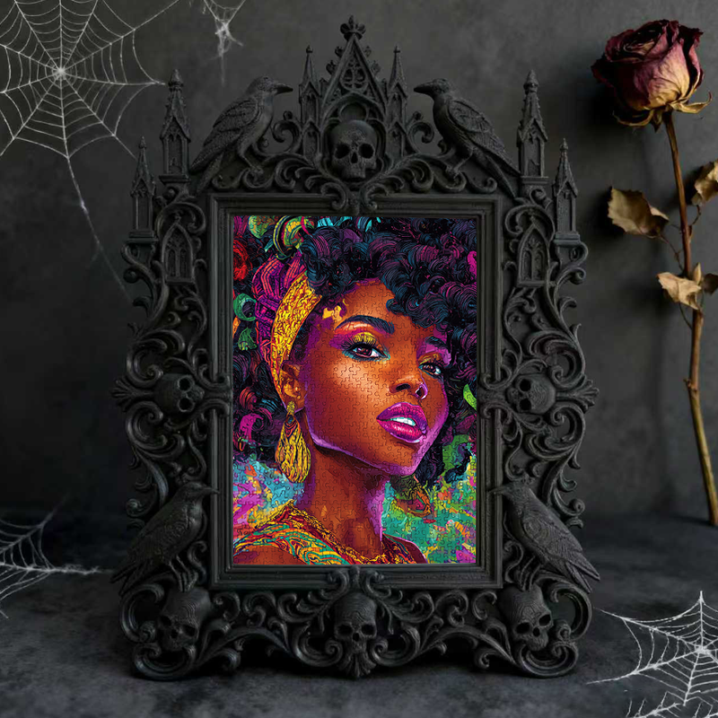 Shop-top-seller Gothic Dark Frame | Vampire Themed Board Game Night Prop, Retro Plastic